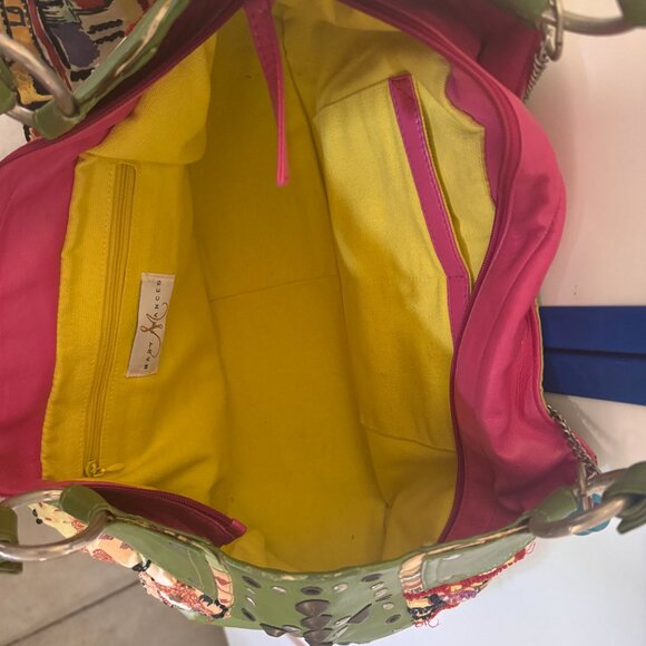 Mary Frances colorful sailing themed handbag - Picture 3 of 3